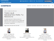 Tablet Screenshot of compbcn.es